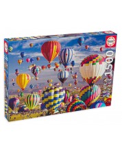 Puzzle Educa din 1500 de piese - Baloane cu aer cald -1