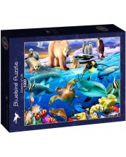 Puzzle Bluebird din 1000 de piese - Oceanele vieții