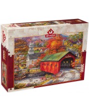 Puzzle Art Puzzle din 3000 de piese - Aproape de pod