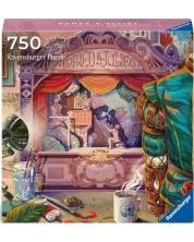 Puzzle Ravensburger din 750 piese - Romeo și Julieta -1