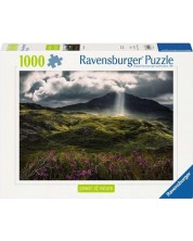 Puzzle Ravensburger din 1000 de piese  - Munții misterioși -1