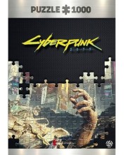 Puzzle Good Loot din 1000 de piese - Cyberpunk 2077: Hand Puzzle -1
