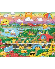 Puzzle Springbok de 1000 piese - Emojiville