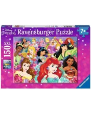 Puzzle Ravensburger din 150 XXL piese - Prințese Disney: Visele devin realitate
