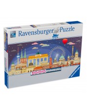Puzzle Ravensburger din 1000 de piese - Noaptea în Berlin -1