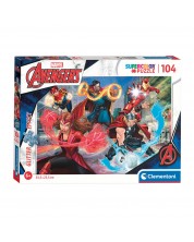Puzzle Clementoni din 104 piese - The Avengers