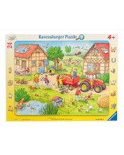 Puzzle Ravensburger din 24 de piese - Mica mea ferma -1