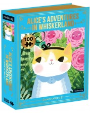 Puzzle Galison din 100 de piese - Alice pisicuța -1