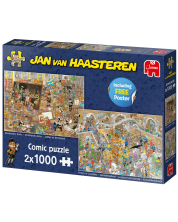 Puzzle Jumbo din 2 x 1000 piese - A Trip to the Museum