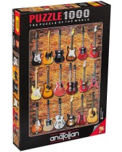 Puzzle Anatolian de 1000 piese - Colectie de chitare