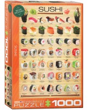 Puzzle Eurographics din 1000 de piese - Sushi -1