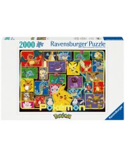 Puzzle Ravensburger din 2000 de piese - Pokemon