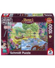Puzzle-ghicitoare Schmidt din 1000 de piese - Petrecerea cu ceai -1