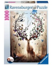 Puzzle Ravensburger de 1000 piese -  Fantasy Deer