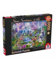 Puzzle Schmidt din 1000 de piese - Viata in padure