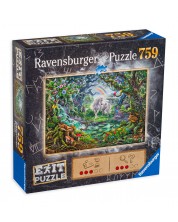 Puzzle-ghicitoare Ravensburger din 759 de piese - Unicorn -1