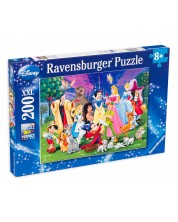 Puzzle Ravensburger din 200 XXL de piese - Eroii Disney