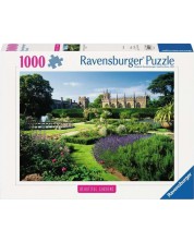 Puzzle Ravensburger  din 1000 de piese  - Grădina Reginei de la Castelul Sadely -1