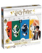 Puzzle Winning Moves din 500 de piese - Harry Potter House Crests