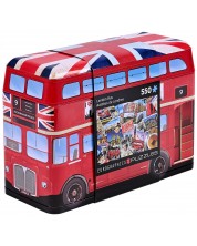 Puzzle Eurographics din 550 de piese - Autobuz din Londra