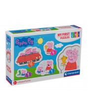 Puzzle Clementoni 4 in 1 - My First Puzzle Peppa Pig  -1