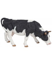 Figurina Papo Farmyard Friends – Vaca alb-negru, pascand