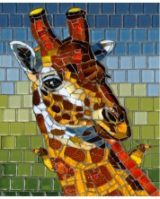 Puzzle SunsOut de 1000 piese - Girafa