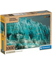 Puzzle  Clementoni din 1000 piese - Ghețarul Hubbard -1