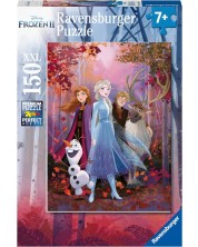 Puzzle Ravensburger din 150 XXL piese - Regatul de Gheață 2: O aventură fantastică