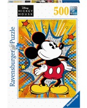 Puzzle Ravensburger din 500 de piese - Mickey Mouse -1