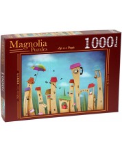 Puzzle Magnolia din 1000 de piese - Dancing City -1