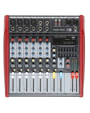 Mixer pasiv cu efect încorporat Novox - M8, roșu