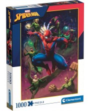 Puzzle Clementoni din 1000 piese - Spiderman in action -1