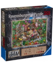 Puzzle-ghicitoare Ravensburger din 368 de piese - În sera -1