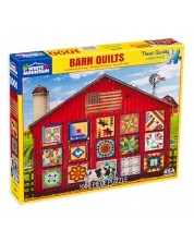 Puzzle White Mountain de 1000 piese -Barn Quilts