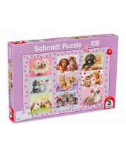  Puzzle Schmidt de 100 piese - Prieteni