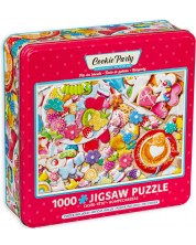 Puzzle Eurographics din 1000 de piese - Cookie Party Tin -1