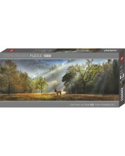 Puzzle panoramic Heye din 1000 de piese - Morning Salute -1