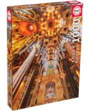 Puzzle Educa din 1000 de piese - Sagrada Familia
