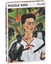 Puzzle Piatnik din 1000 de piese - Autoportret  Frida Kahlo -1