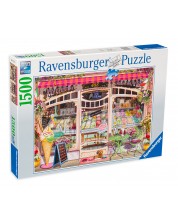 Puzzle Ravensburger din 1500 de piese - Ice Cream Shop -1
