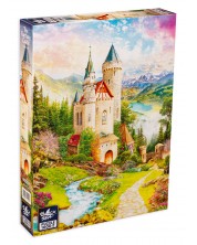 Puzzle Black Sea de 1000 piese - Castelul fanteziei, Eugene Alexeev