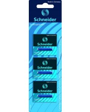 Penițe de stilou Schneider - 18 buc, albastru -1