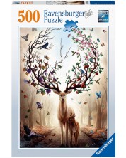 Puzzle Ravensburger din 500 de piese - Cerb magic -1