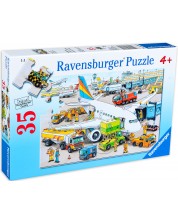Puzzle Ravensburger din 35 de piese - Aeroport aglomerat -1