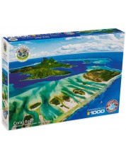 Puzzle Eurographics din 1000 de piese - Coral Reef -1