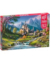 Puzzle Cherry Pazzi 500 bucăți - Castelul Zânelor
