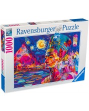 Puzzle Ravensburger 1000 de piese - Nefertiti de pe Nil