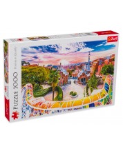 Puzzle Trefl din 1000 de piese - Barcelona, Spania -1