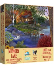 Puzzle SunsOut din 1000 de piese - Lacul amintirilor